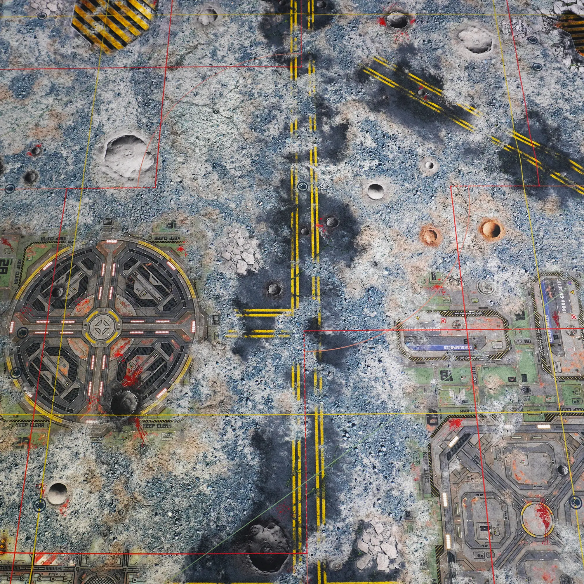 Battlemat with Deployment Zones 11th edition - Image 3