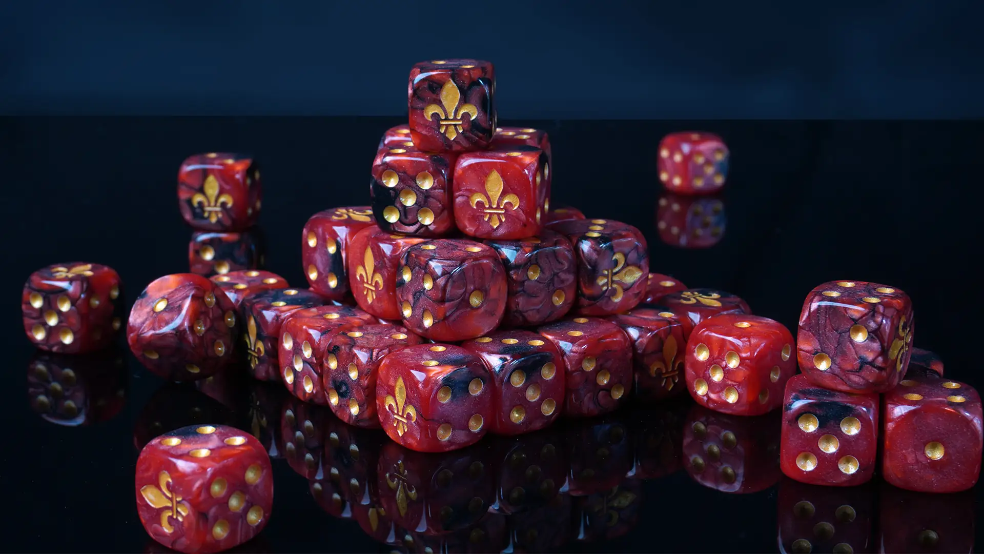 wargame dice, custom dice, 40 dice