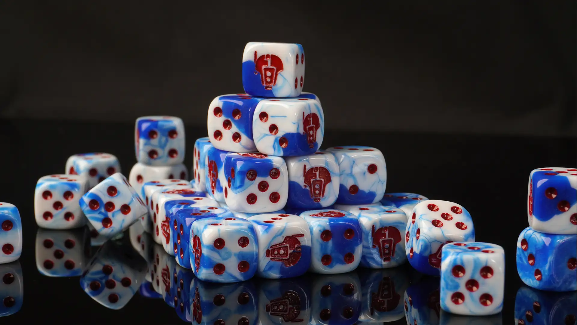 wargame dice, custom dice