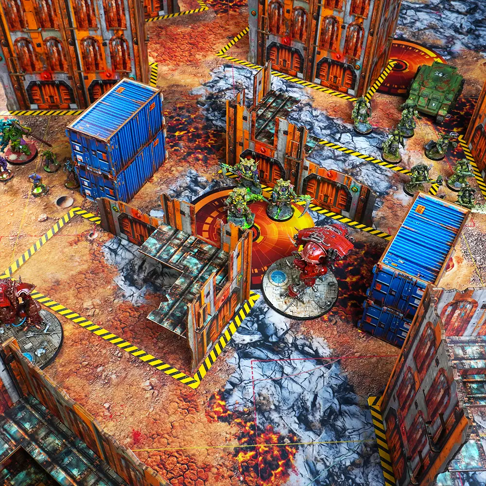 wtc terrain for warhammer 40k, ruins