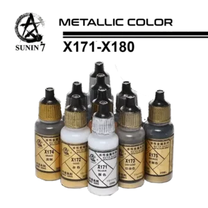 Wargaming Metallic Paint 20ml | X171-X180