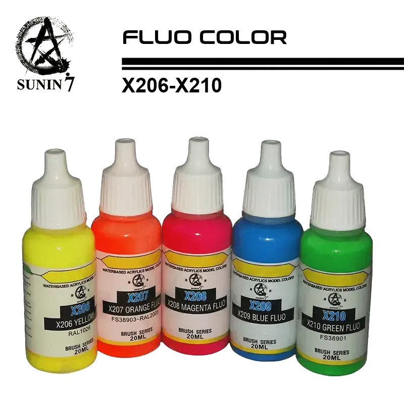 Wargaming Fluo Paint 20ml | X206-X210