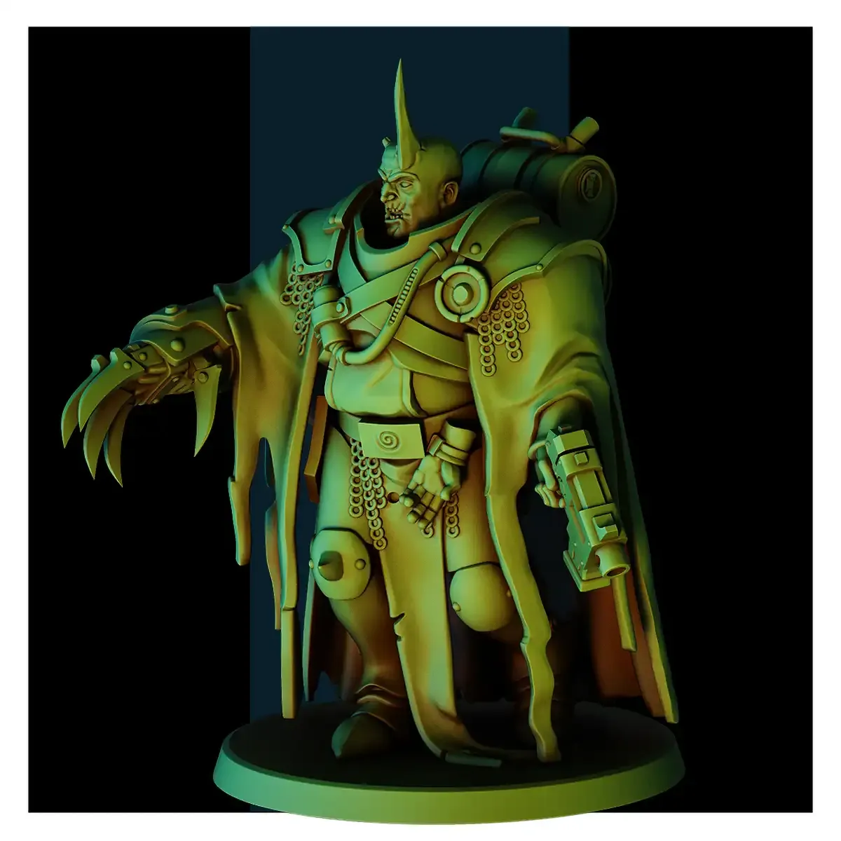 Miasmic Cohort Heralds by Red Pilgrim | 3D Print Miniatures | Proxy Miniature - Image 9