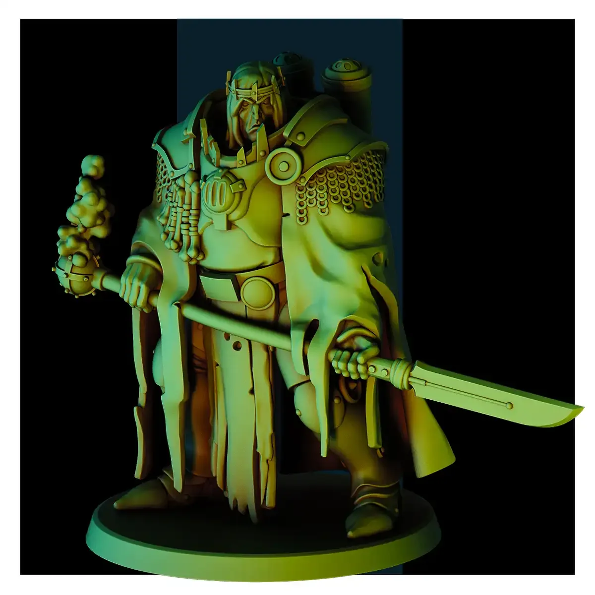 Miasmic Cohort Heralds by Red Pilgrim | 3D Print Miniatures | Proxy Miniature - Image 7