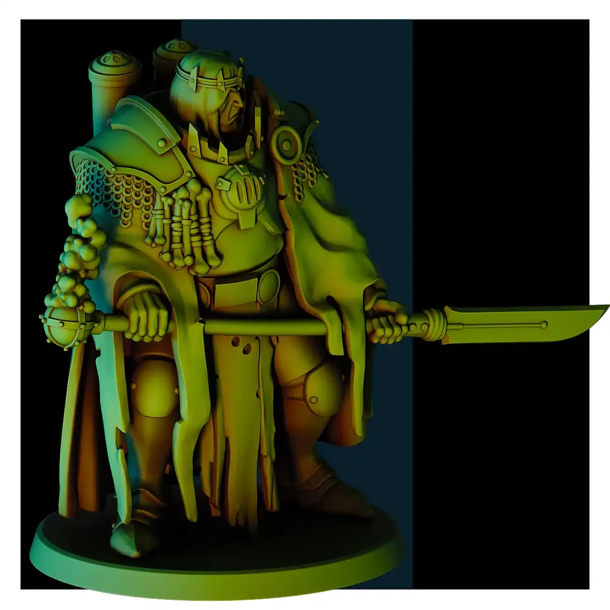 Miasmic Cohort Heralds by Red Pilgrim | 3D Print Miniatures | Proxy Miniature - Image 6