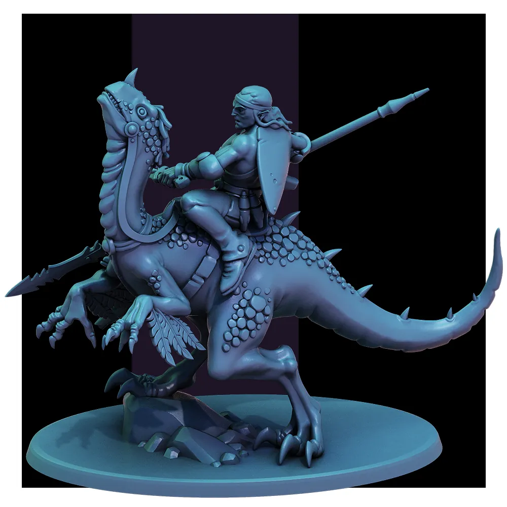 Border Princes Wildlings by Red Pilgrim | 3D Print Miniatures | Proxy Miniature - Image 4