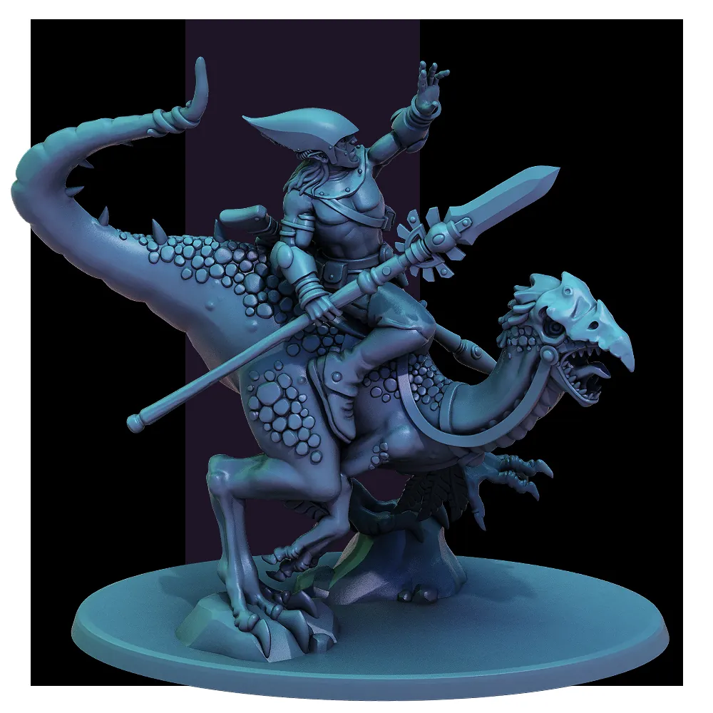 Border Princes Wildlings by Red Pilgrim | 3D Print Miniatures | Proxy Miniature - Image 5