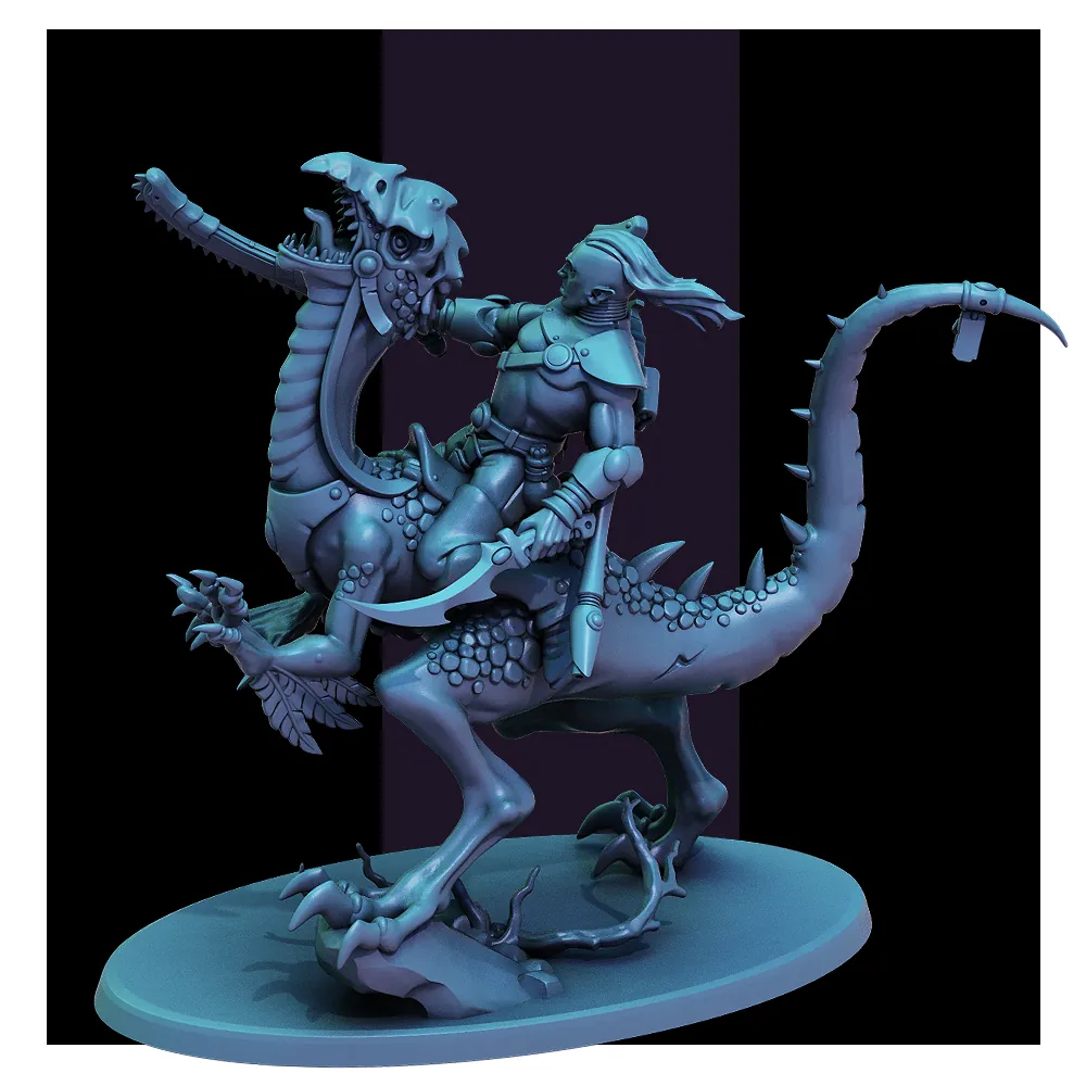 Border Princes Wildlings by Red Pilgrim | 3D Print Miniatures | Proxy Miniature - Image 8
