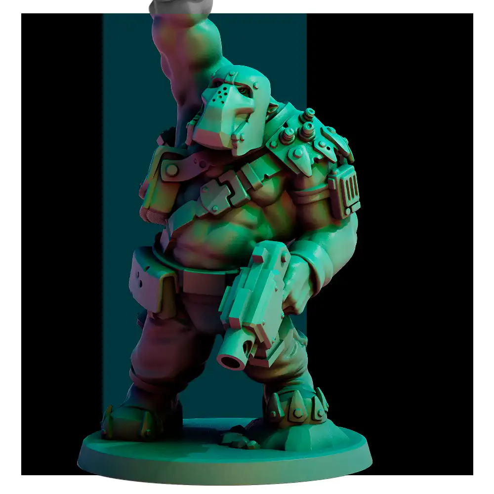 Bridgeburners 2 by Red Pilgrim | 28mm/32mm Resin Miniature for Sci-Fi Tabletop Wargames - Image 4