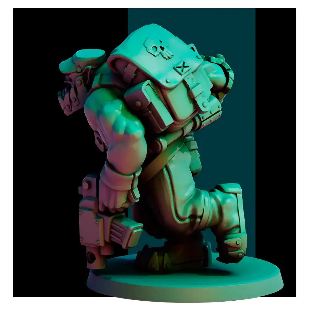 Bridgeburners 2 by Red Pilgrim | 3D Print Miniatures | Proxy Miniature - Image 8