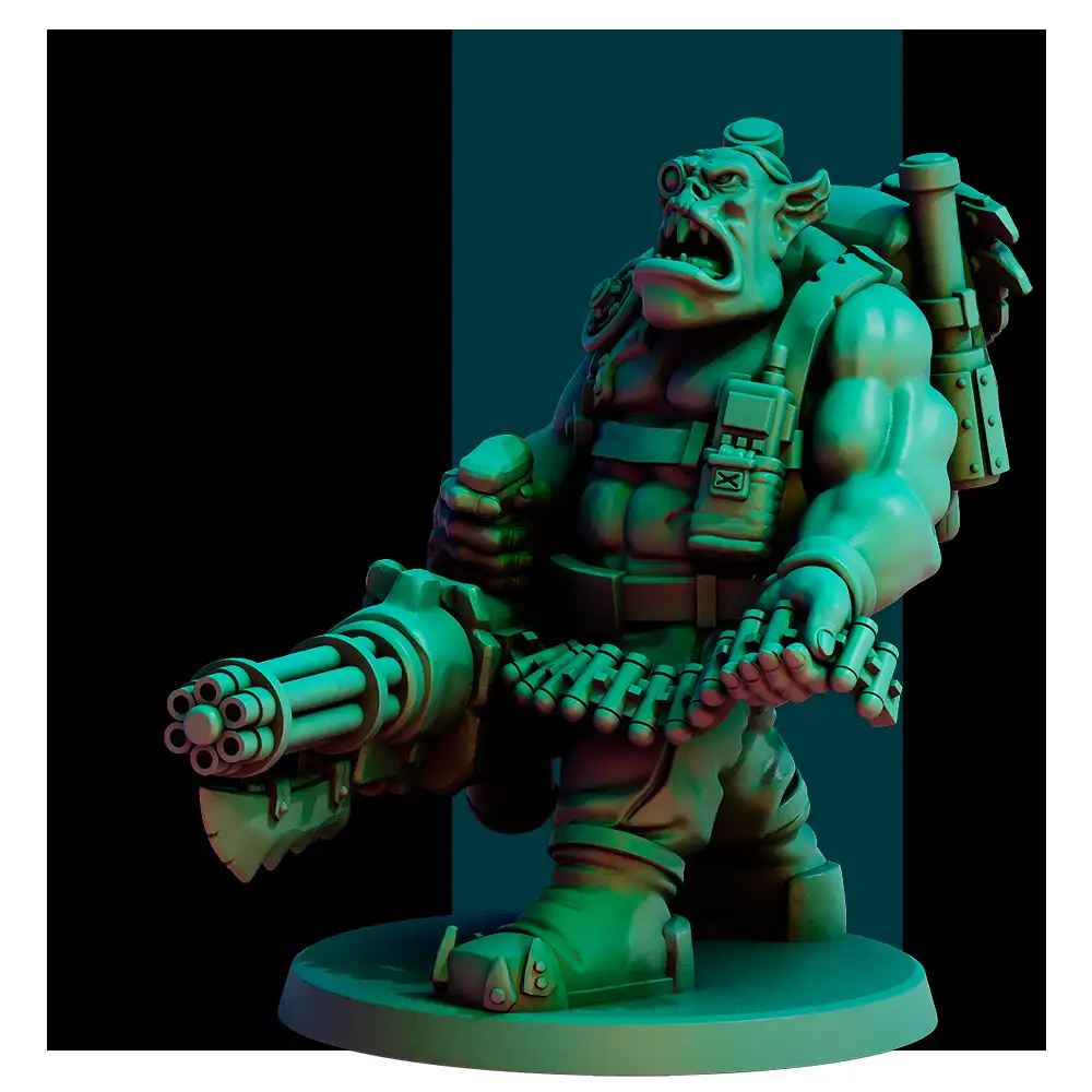 Bridgeburners 2 by Red Pilgrim | 28mm/32mm Resin Miniature for Sci-Fi Tabletop Wargames - Image 9