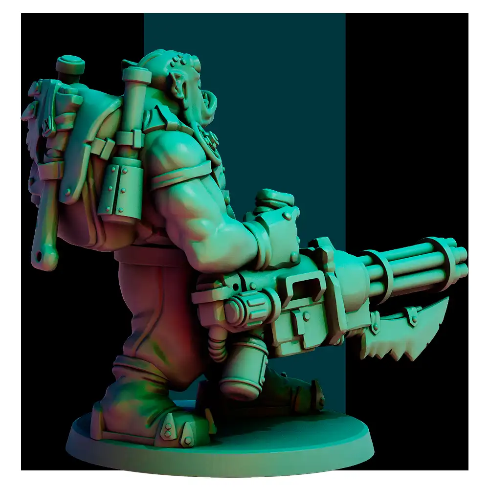 Bridgeburners 2 by Red Pilgrim | 28mm/32mm Resin Miniature for Sci-Fi Tabletop Wargames - Image 10
