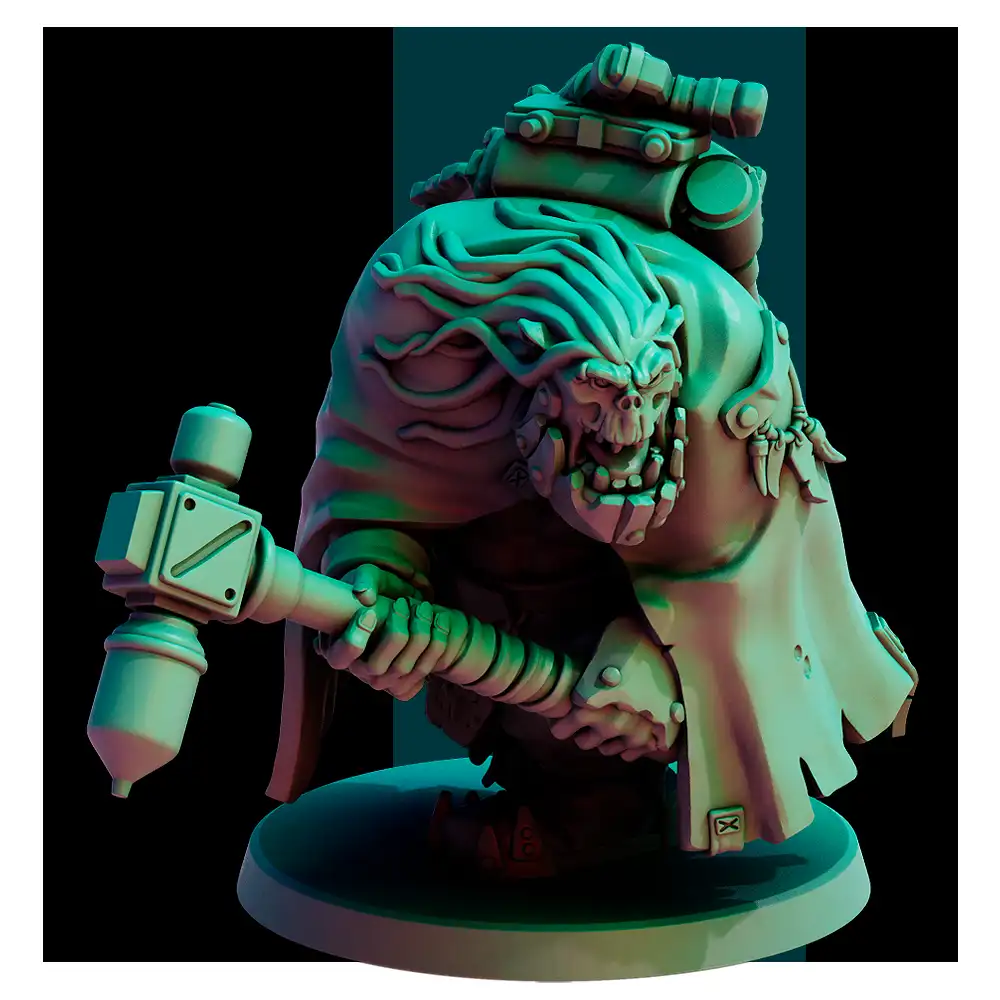 Bridgeburners by Red Pilgrim | 28mm/32mm Resin Miniature for Sci-Fi Tabletop Wargames - Image 6