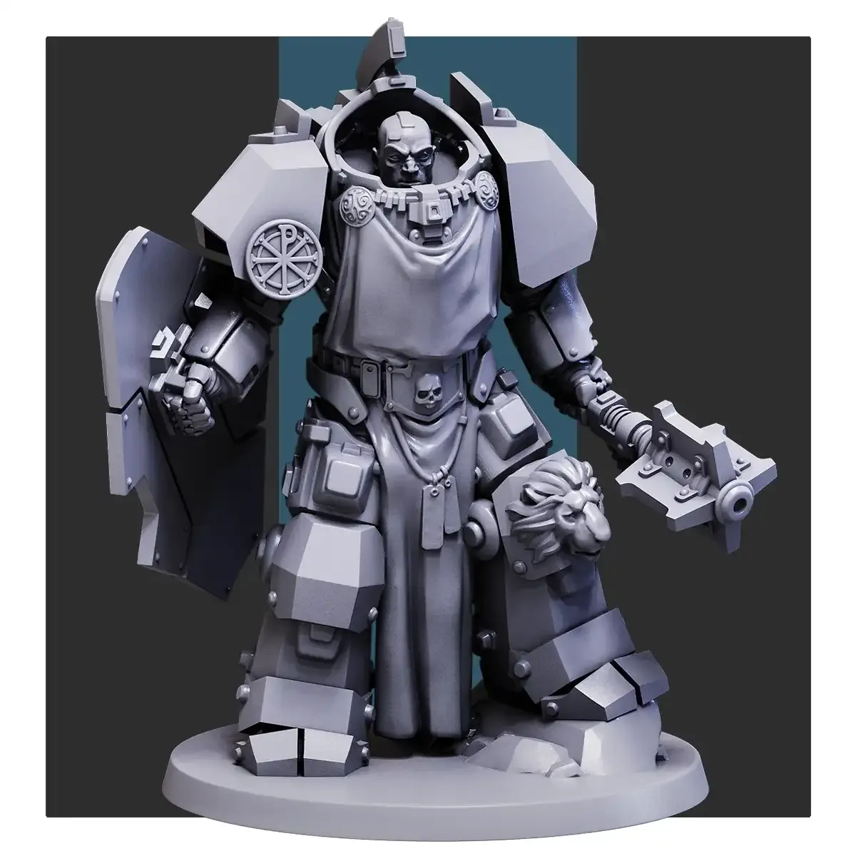 3D print miniatures, proxy miniature, 3D printed miniatures