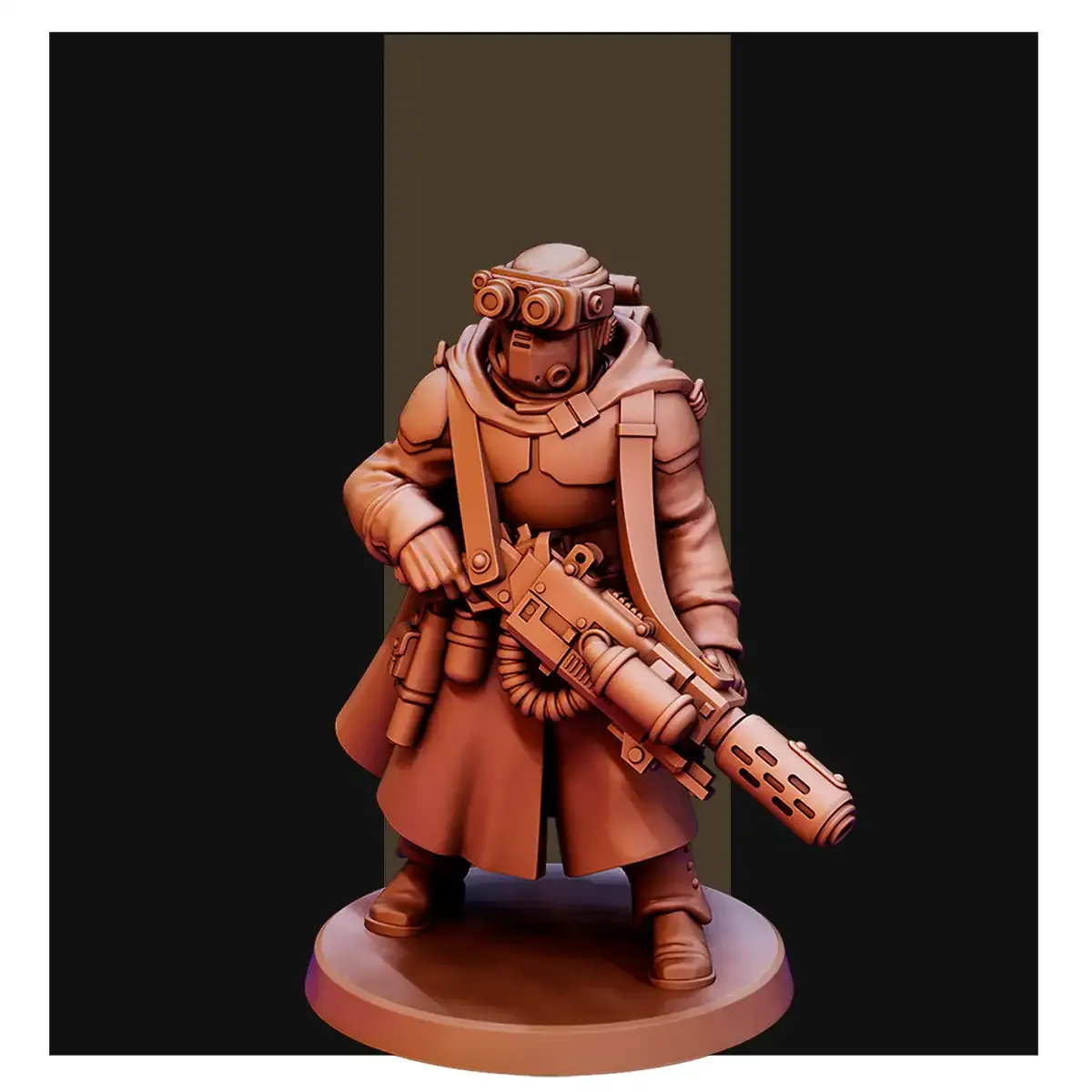 Desert Hawks Command Squad 2 by Red Pilgrim | 3D Print Miniatures | Proxy Miniature - Image 4