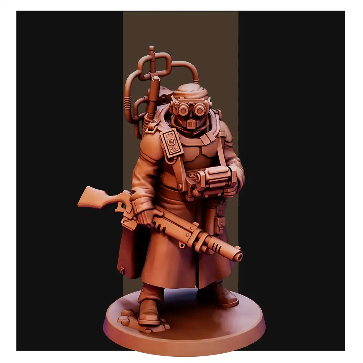Desert Hawks Command Squad 2 by Red Pilgrim | 3D Print Miniatures | Proxy Miniature - Image 3