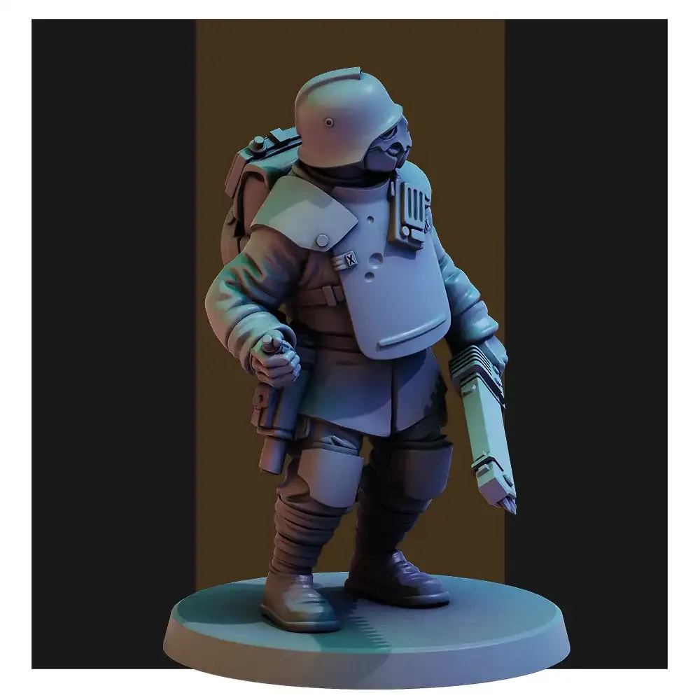 3D print miniatures, proxy miniature, 3D printed miniatures