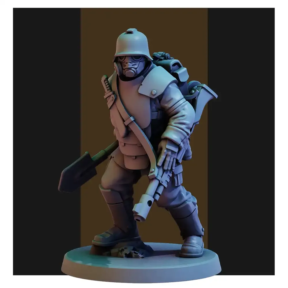 Engineers by Red Pilgrim | 3D Print Miniatures | Proxy Miniature - Image 8