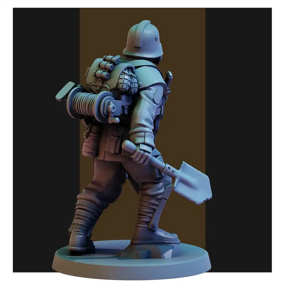 Engineers by Red Pilgrim | 3D Print Miniatures | Proxy Miniature - Image 7