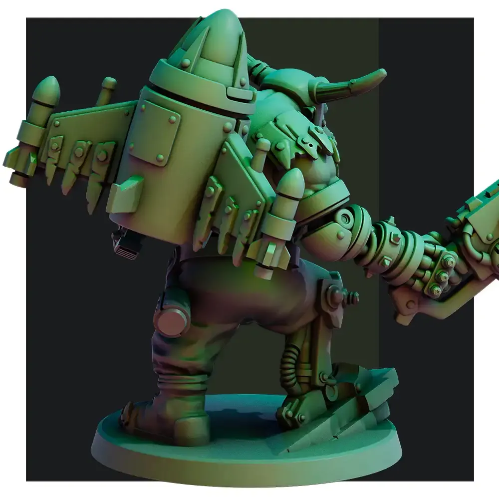 Hopperz by Red Pilgrim | 3D Print Miniatures | Proxy Miniature - Image 2