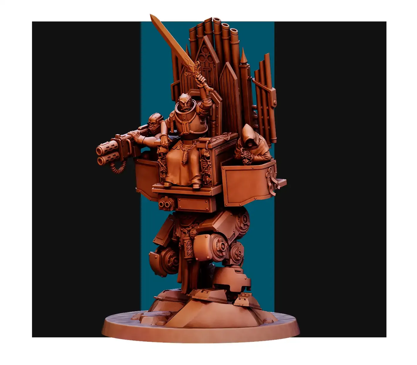 3D print miniatures, proxy miniature, 3D printed miniatures