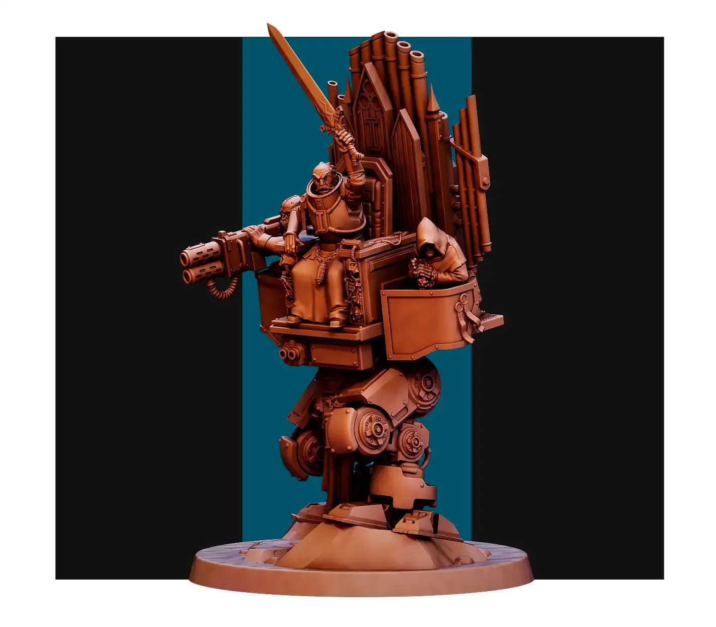 Interrogator Bogomazov by Red Pilgrim | 3D Print Miniatures | Proxy Miniature - Image 5