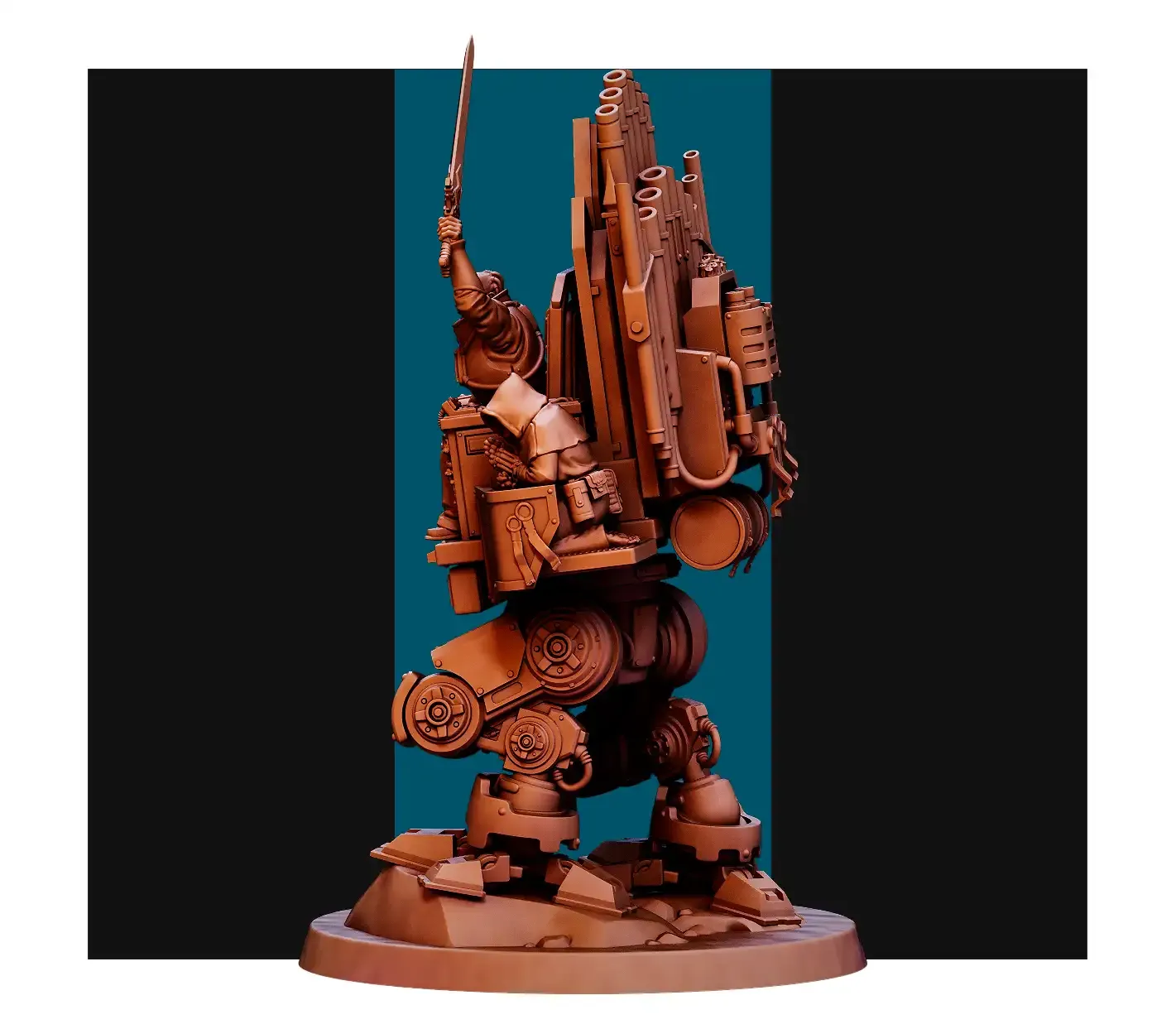 Interrogator Bogomazov by Red Pilgrim | 3D Print Miniatures | Proxy Miniature - Image 4