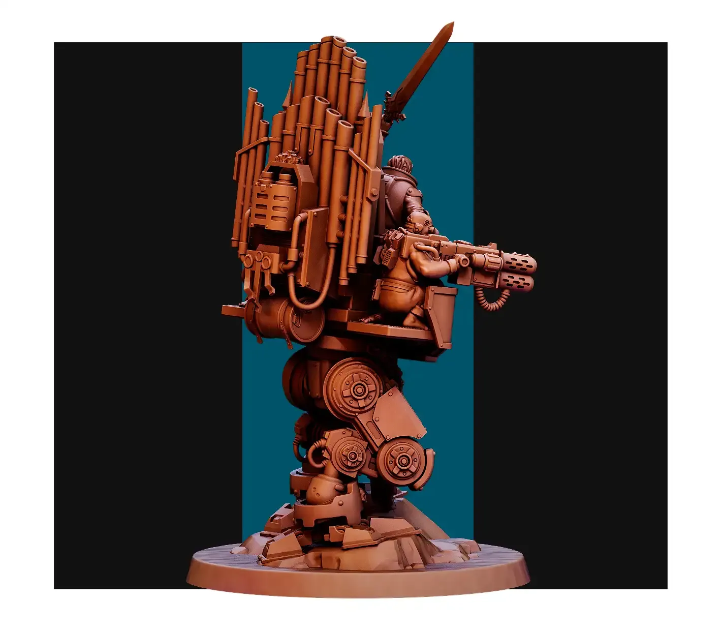 Interrogator Bogomazov by Red Pilgrim | 3D Print Miniatures | Proxy Miniature - Image 3