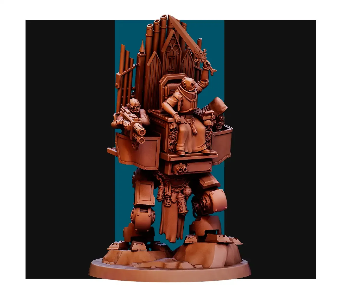Interrogator Bogomazov by Red Pilgrim | 3D Print Miniatures | Proxy Miniature - Image 2