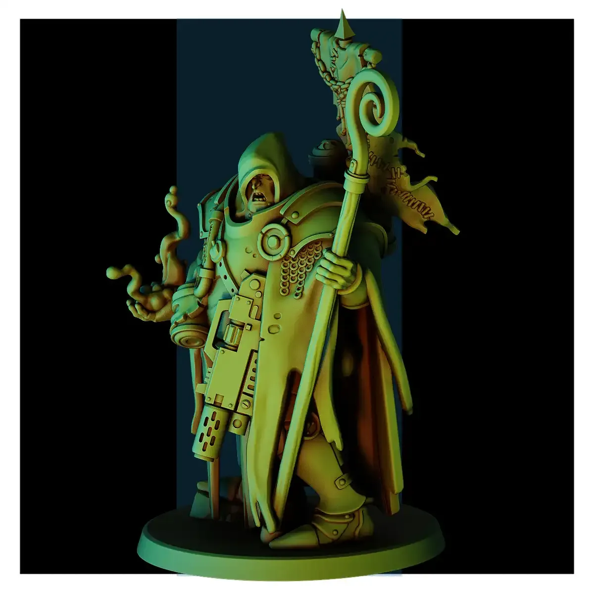 Miasmic Cohort Heralds by Red Pilgrim | 3D Print Miniatures | Proxy Miniature - Image 2