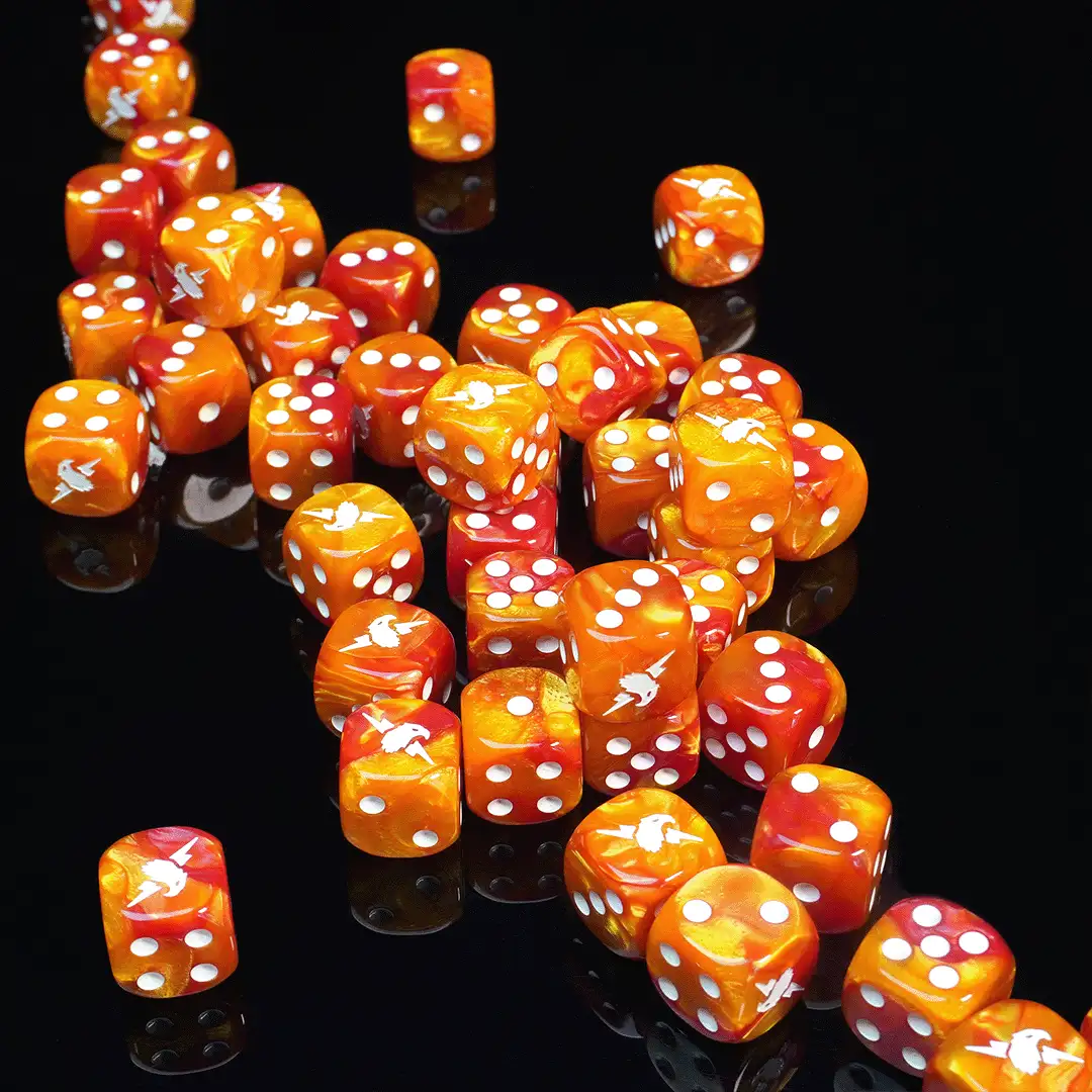 25 Premium Dice - The Golden Guardians - Image 2