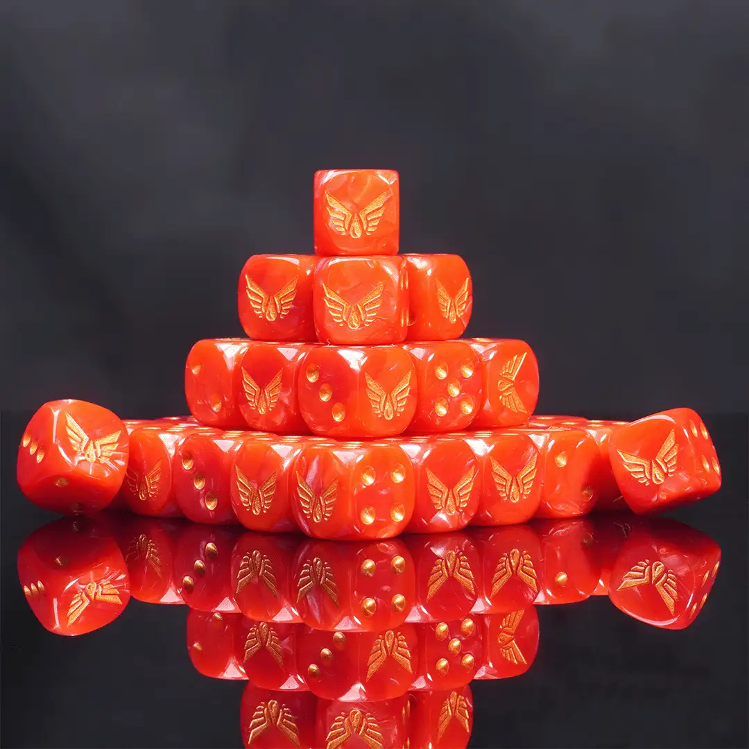 Equip your Sanguine Legions with a flawless Wargame Dice set. Explore our top Tabletop dice to find the ultimate Premium dice set. Premium dice for every battle!