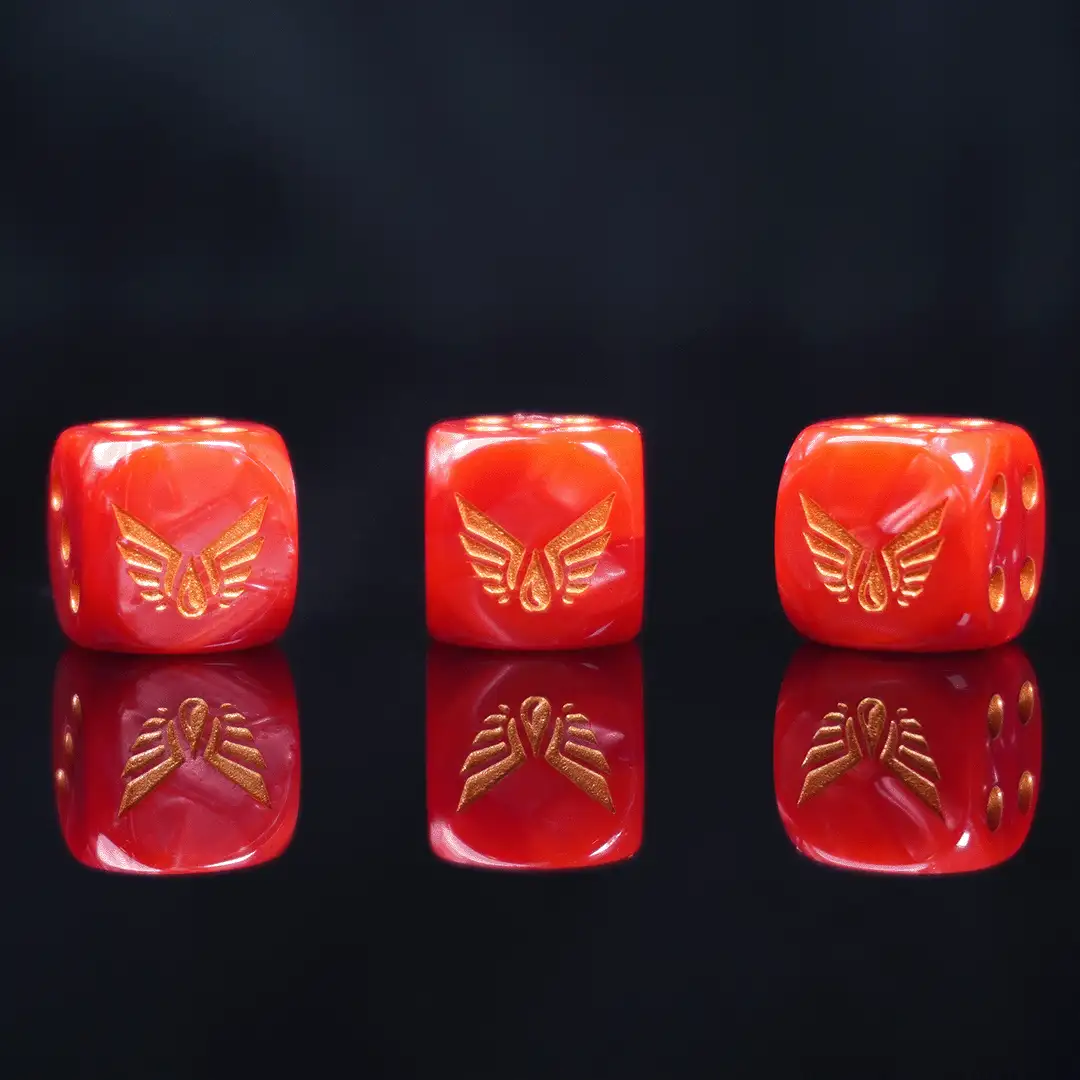25 Premium Dice - The Sanguine Legions - Image 2