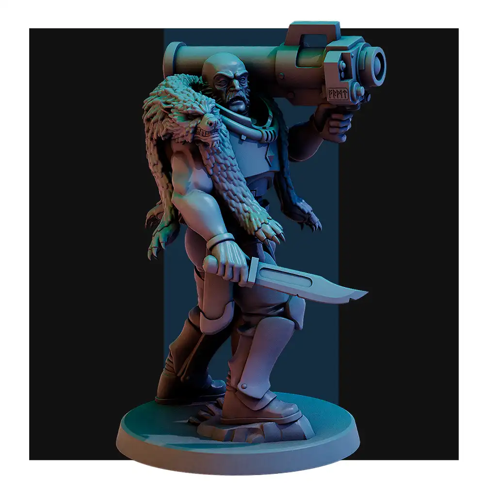 Wolfpack by Red Pilgrim | 3D Print Miniatures | Proxy Miniature - Image 4