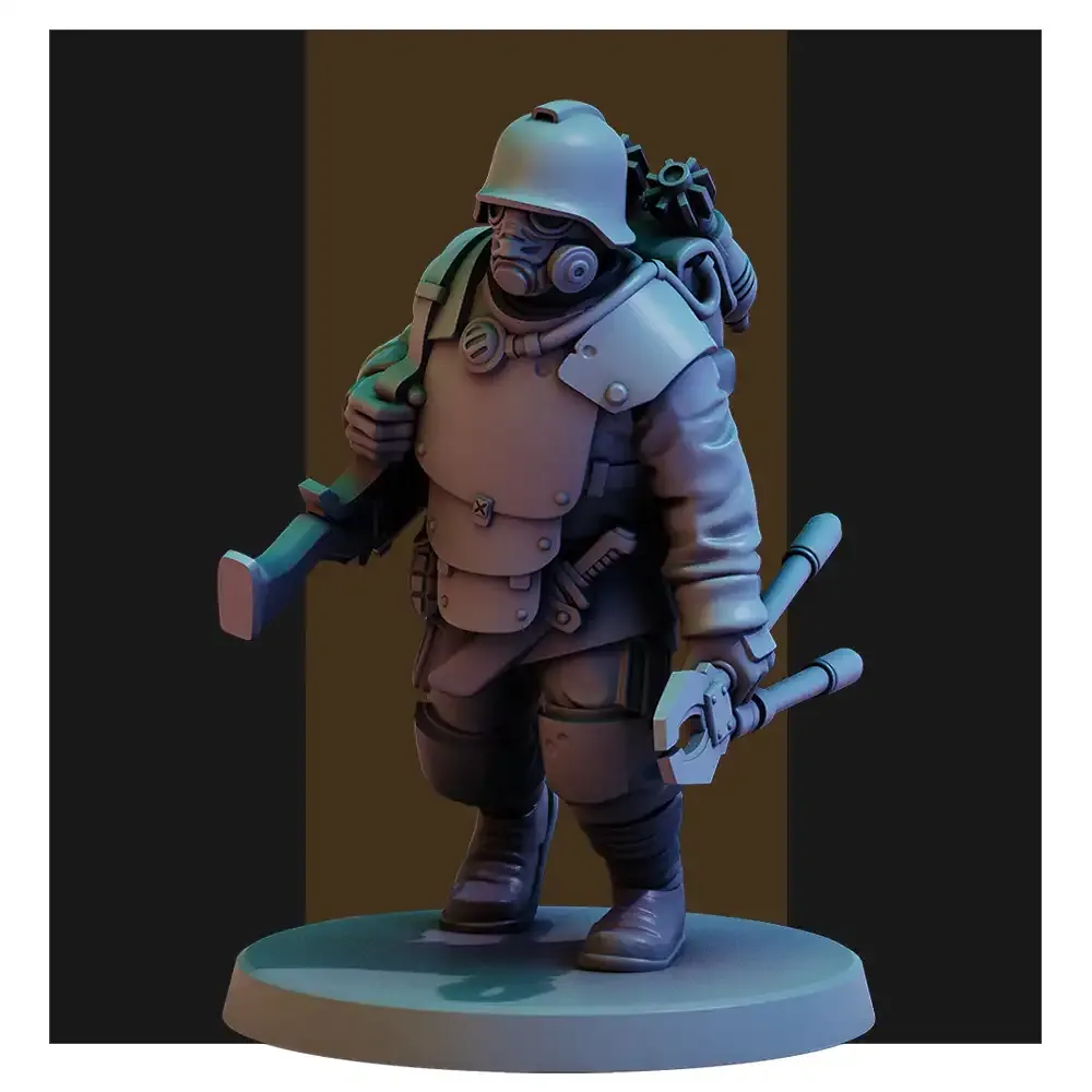 Engineers by Red Pilgrim | 3D Print Miniatures | Proxy Miniature - Image 3