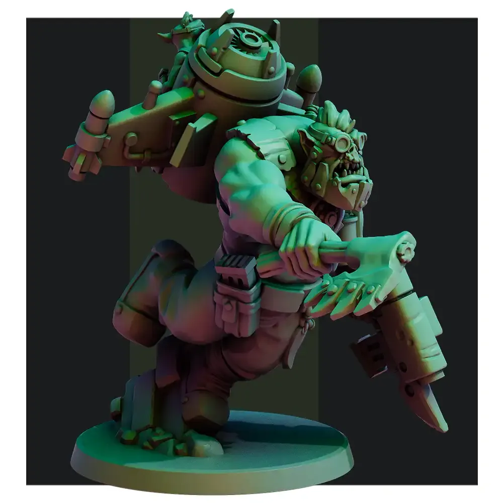 3D print miniatures, proxy miniature, 3D printed miniatures