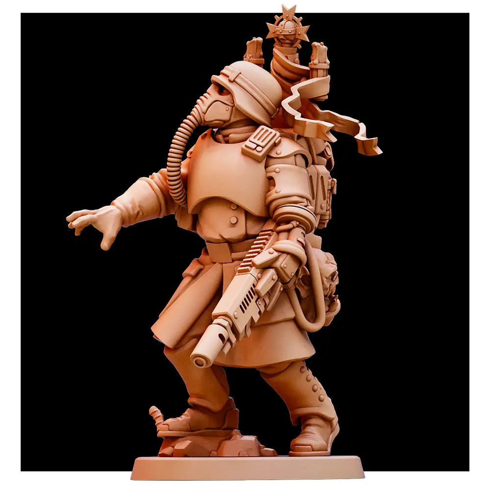 Iron Phalanx Veterans by Red Pilgrim | 3D Print Miniatures | Best Proxy Miniature - Image 14